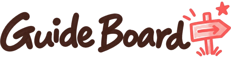 Guide board